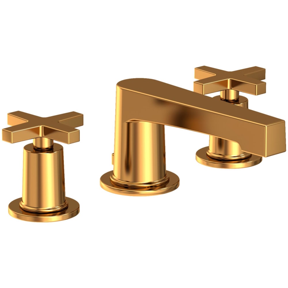 Dorrance 1.2 GPM Widespread Bathroom Faucet with Pop-Up Drain Assembly with Cross Handles