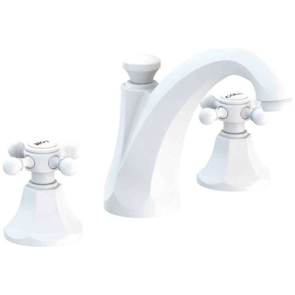 Metropole 1.2 GPM Widespread Bathroom Faucet with Pop-Up Drain Assembly and Cross Handles