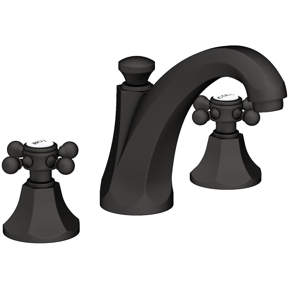 Metropole 1.2 GPM Widespread Bathroom Faucet with Pop-Up Drain Assembly and Cross Handles