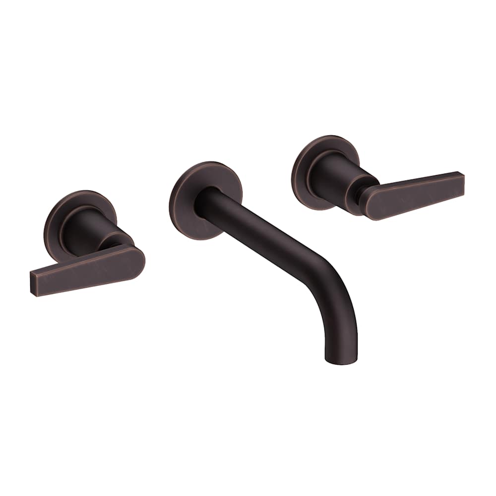 Dorrance 1.2 GPM Wall Mounted Widespread Bathroom Faucet with Lever Handles
