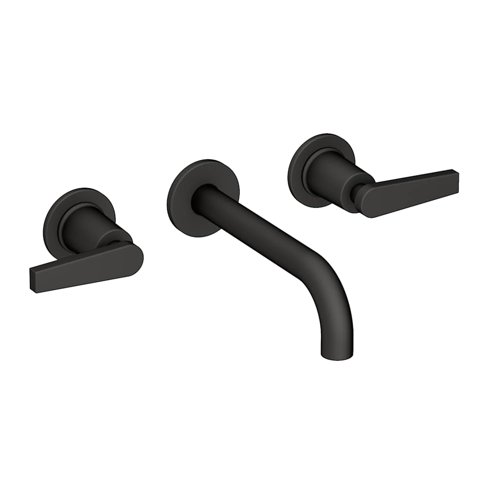 Dorrance 1.2 GPM Wall Mounted Widespread Bathroom Faucet with Lever Handles