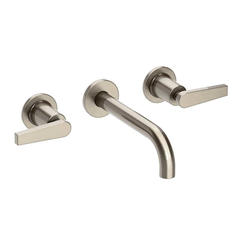 Dorrance 1.2 GPM Wall Mounted Widespread Bathroom Faucet with Lever Handles