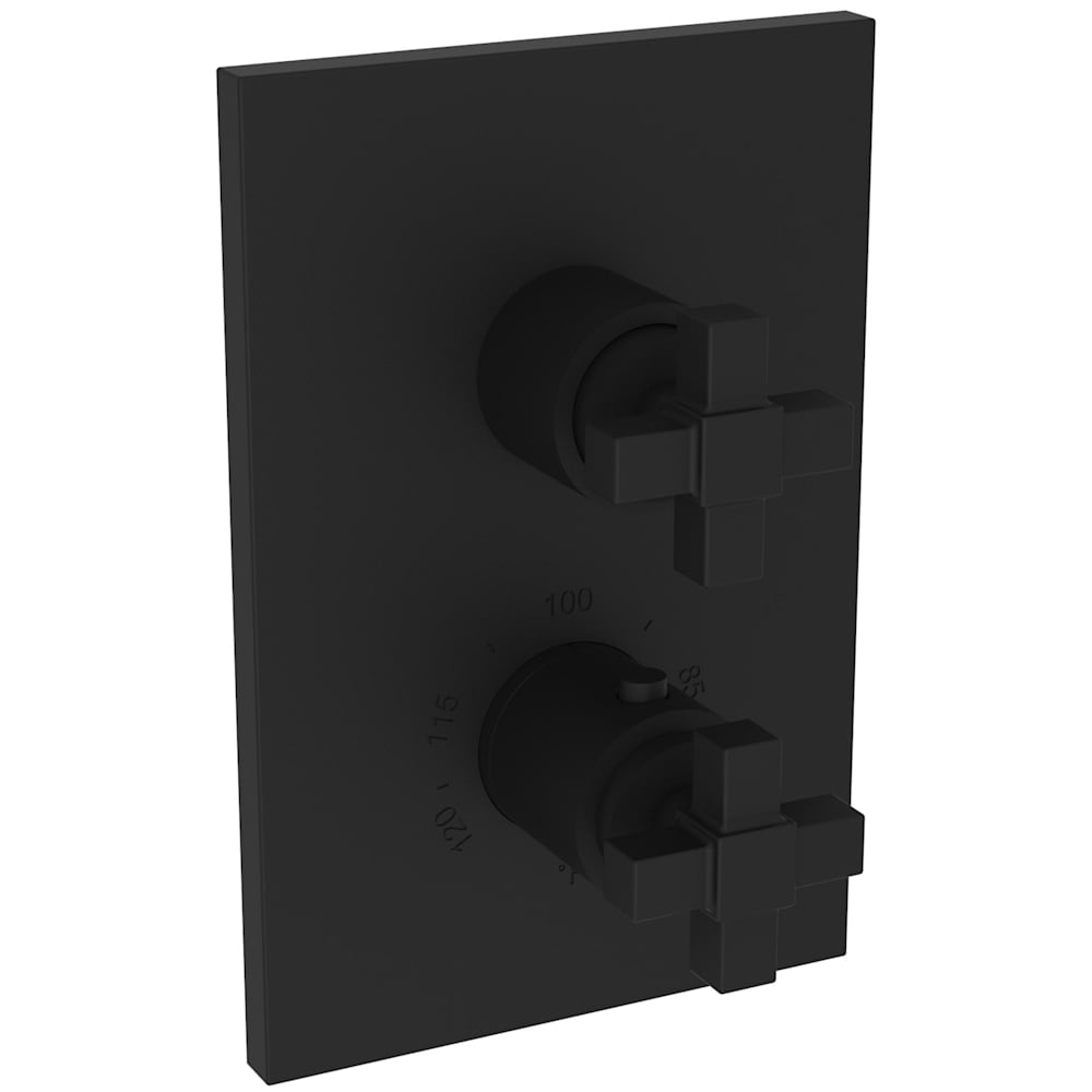 Malvina Thermostatic Valve Trim Only with 2 Cross Handles - Less Rough In