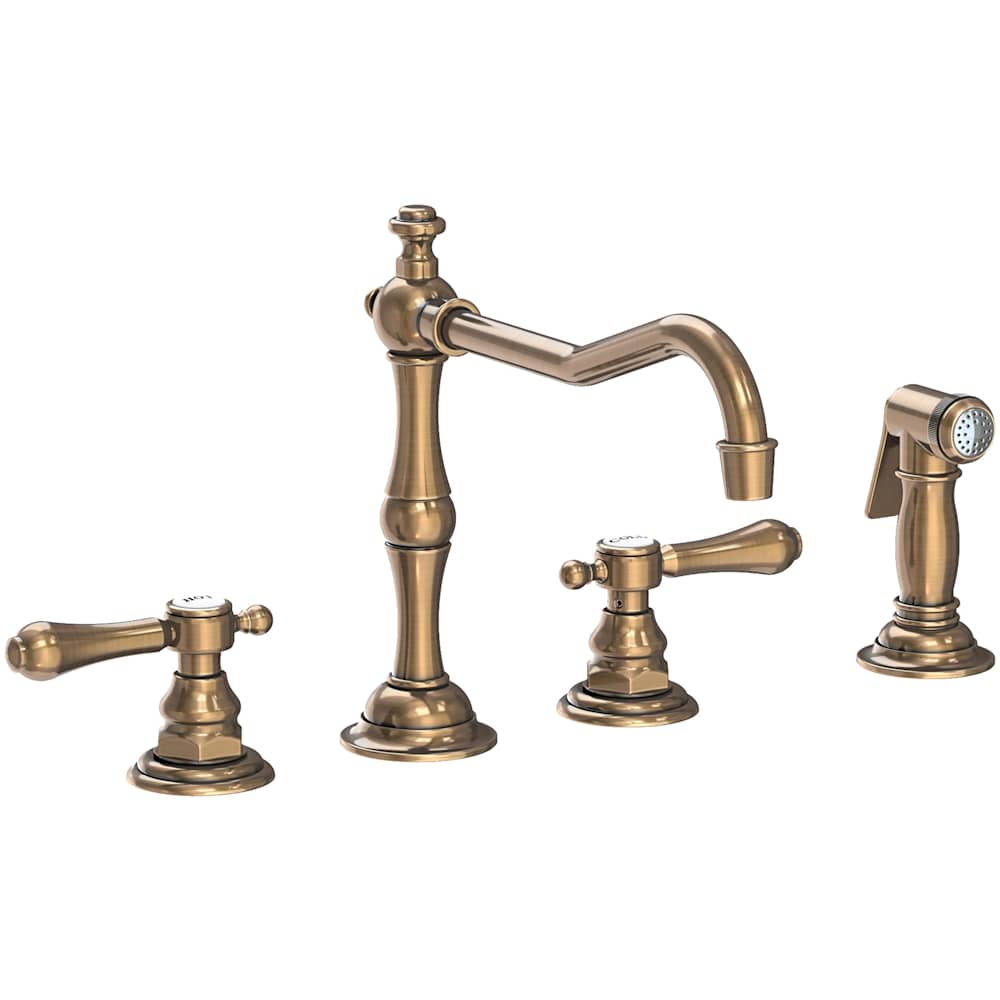 Chesterfield 1.8 GPM Widespread Kitchen Faucet - Includes Side Spray