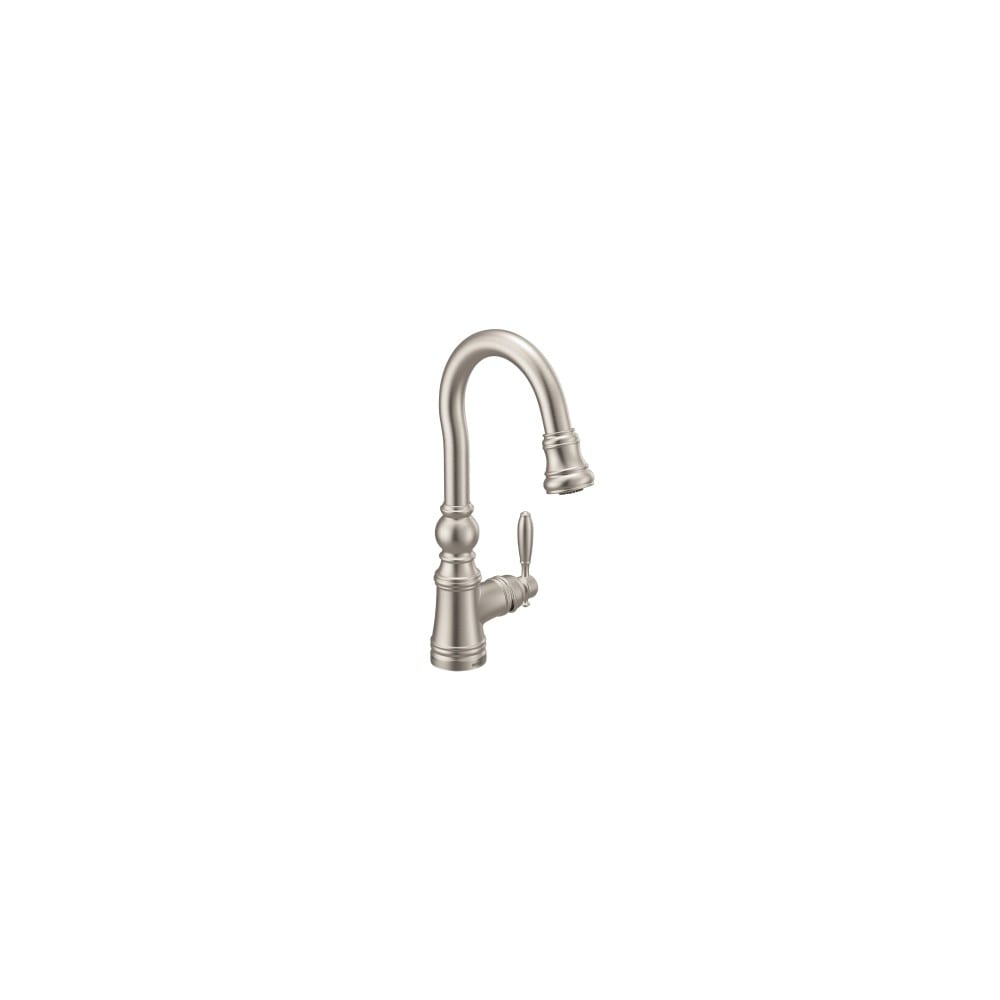 Moen Wynford Single Hole Bathroom Faucet Brushed Nickel