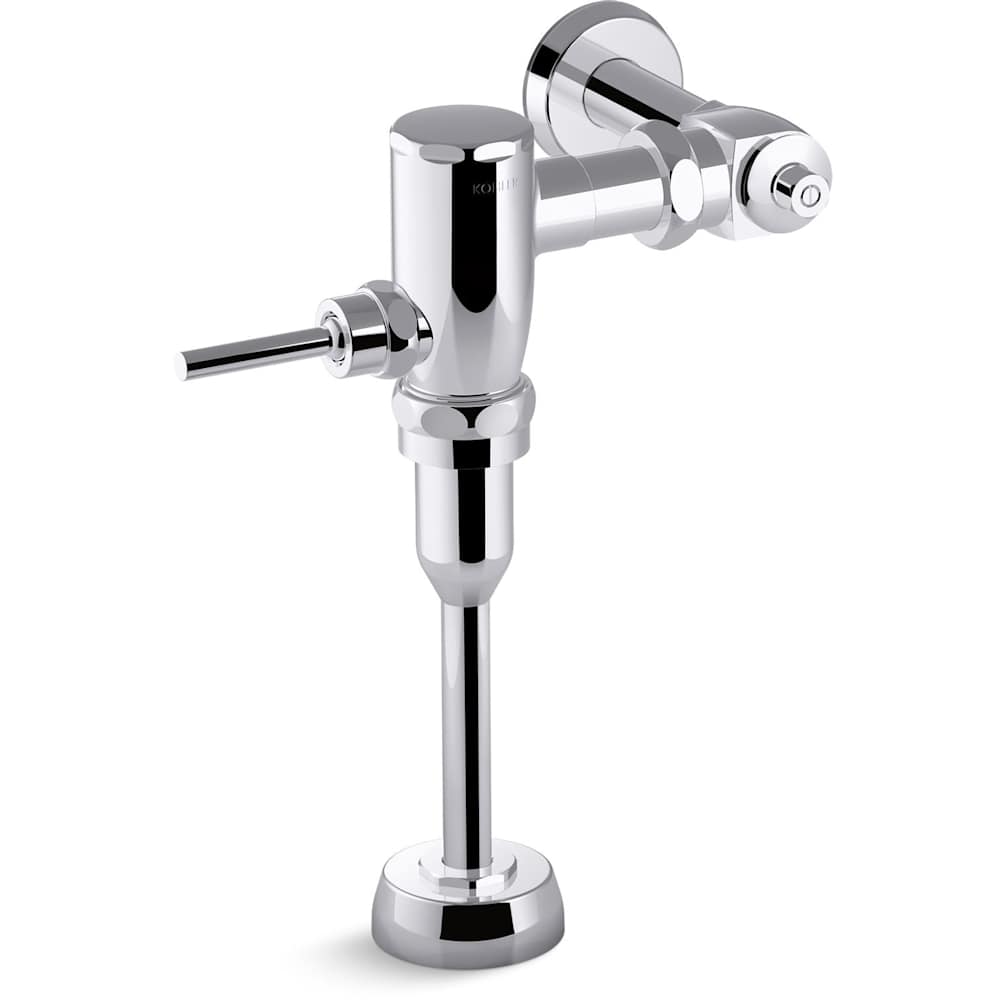 Primme 0.5 GPF Manual Urinal Flushometer Valve for 3/4" Top Spud