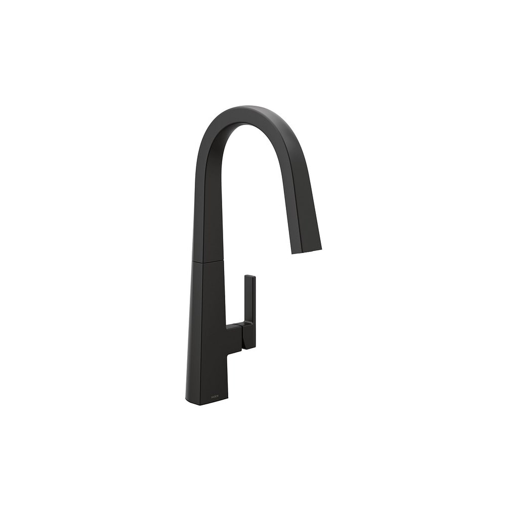 Moen Belfield 1.5 GPM One-Handle High Arc Pulldown Kitchen Faucet with PowerBoost Technology Bronzed Gold