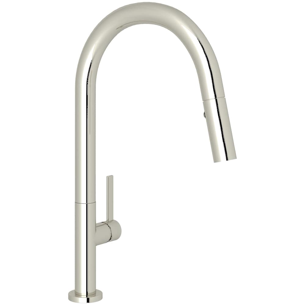 Lux 1.8 GPM Single Hole Pull Down Kitchen Faucet