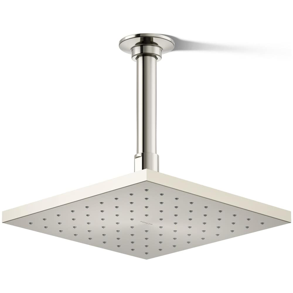 Contemporary Square 8" Single Function 1.75 GPM Rainhead with MasterClean Sprayface and Katalyst Air-Induction Technology
