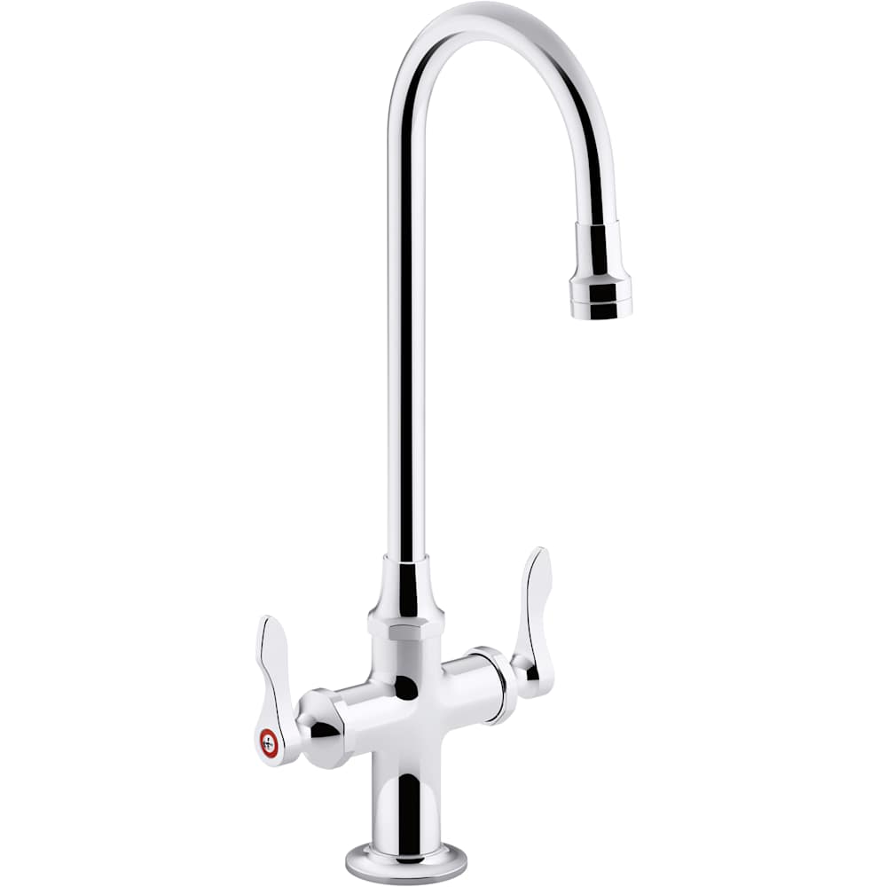 Triton Bowe 1.0 GPM Single Hole Bathroom Faucet with Vandal Resistant Aerator and Lever Handles
