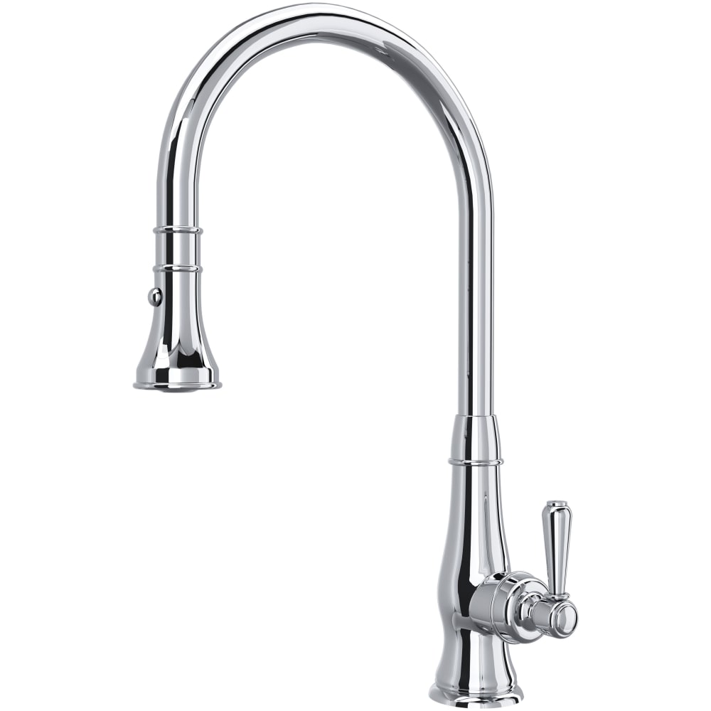 Patrizia 1.8 GPM Single Hole Pull Down Kitchen Faucet