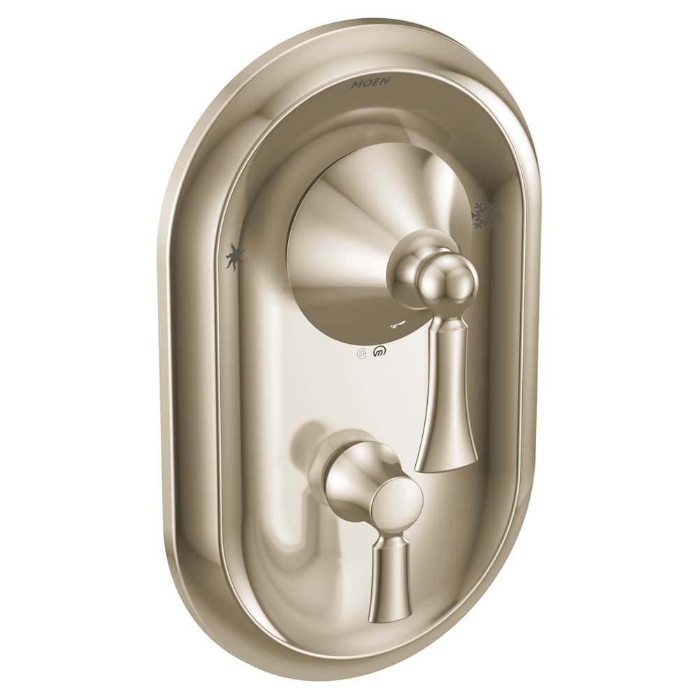 Moen Deck Mounted Roman Tub Filler Trim from the Caldwell Collection (Valve Included) Mediterranean Bronze