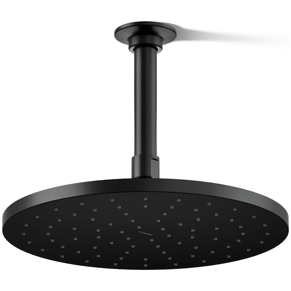 Contemporary Round 10" Single Function 1.75 GPM Rainhead with MasterClean Sprayface and Katalyst Air-Induction Technology