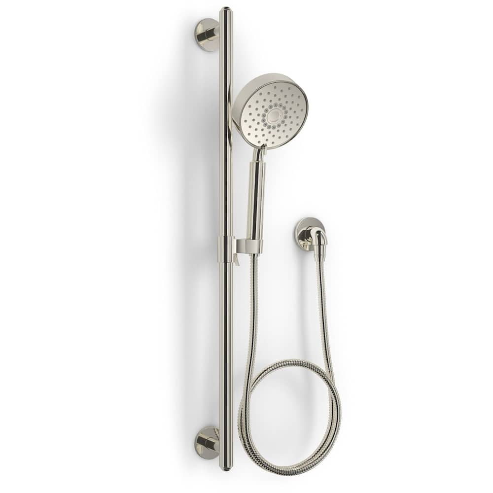 Purist 2.5 GPM Multi-Function Handshower Kit with MasterClean and Katalyst - Includes Slidebar, Hose, and Wall Supply
