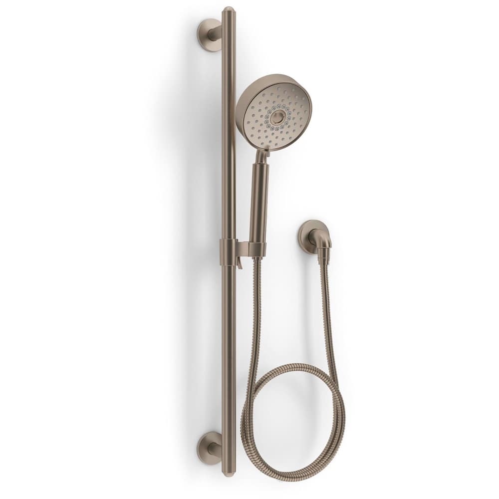 Purist 2.5 GPM Multi-Function Handshower Kit with MasterClean and Katalyst - Includes Slidebar, Hose, and Wall Supply