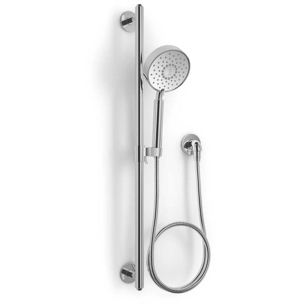 Purist 2.5 GPM Multi-Function Handshower Kit with MasterClean and Katalyst - Includes Slidebar, Hose, and Wall Supply