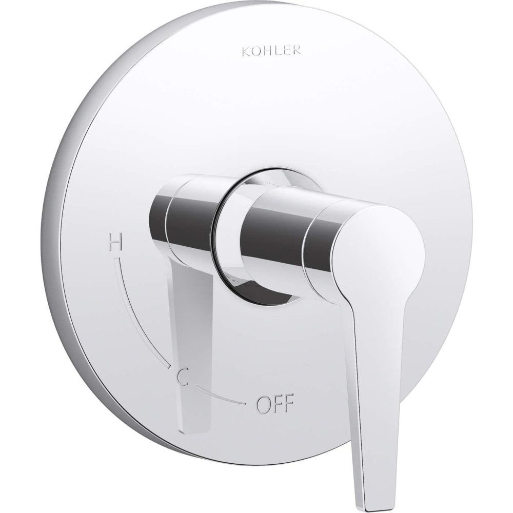 Hint Function Pressure Balanced Valve Trim Only with Single Lever Handle - Less Rough In