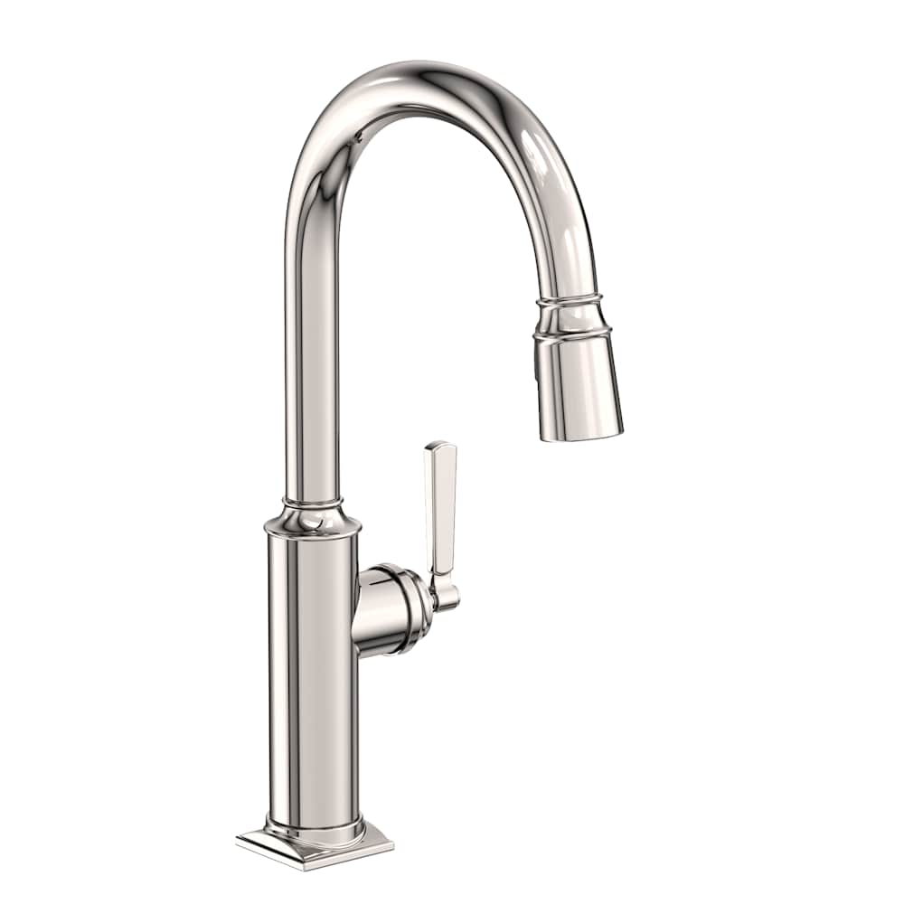 Adams 1.8 GPM Single Hole Pull Down Kitchen Faucet