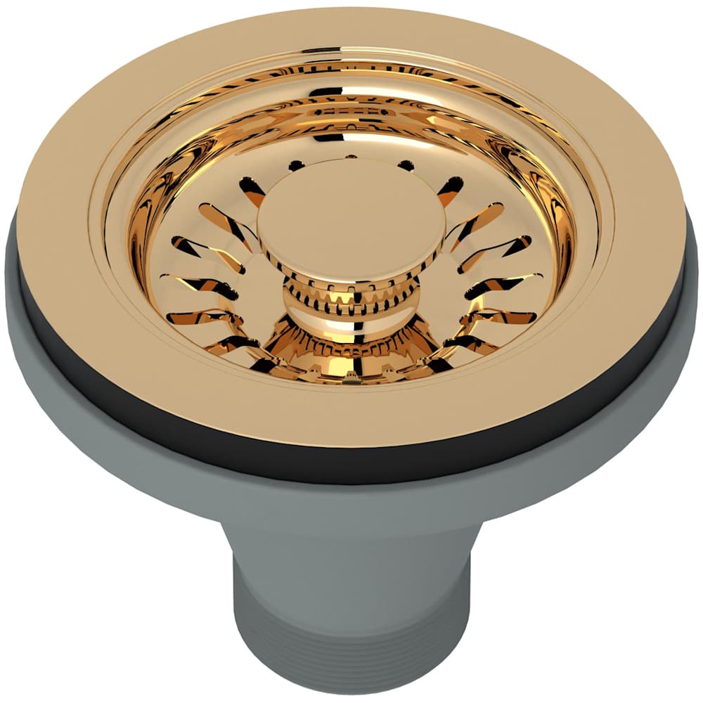 3-1/2" Basket Strainer - Less Remote Pop-Up