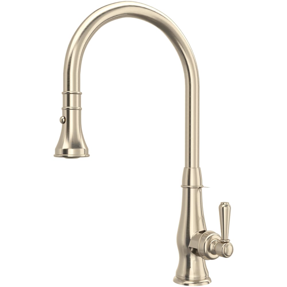 Patrizia 1.8 GPM Single Hole Pull Down Kitchen Faucet