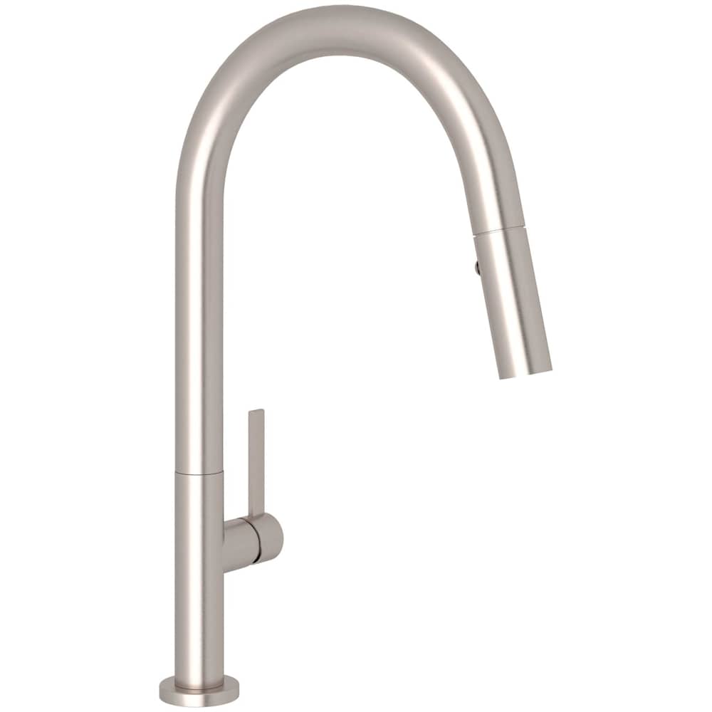 Lux 1.8 GPM Single Hole Pull Down Kitchen Faucet