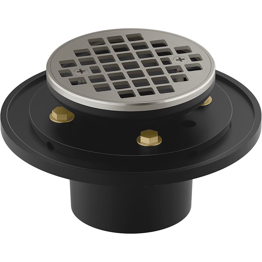 Clearflo Round Brass Tile-in Shower Drain
