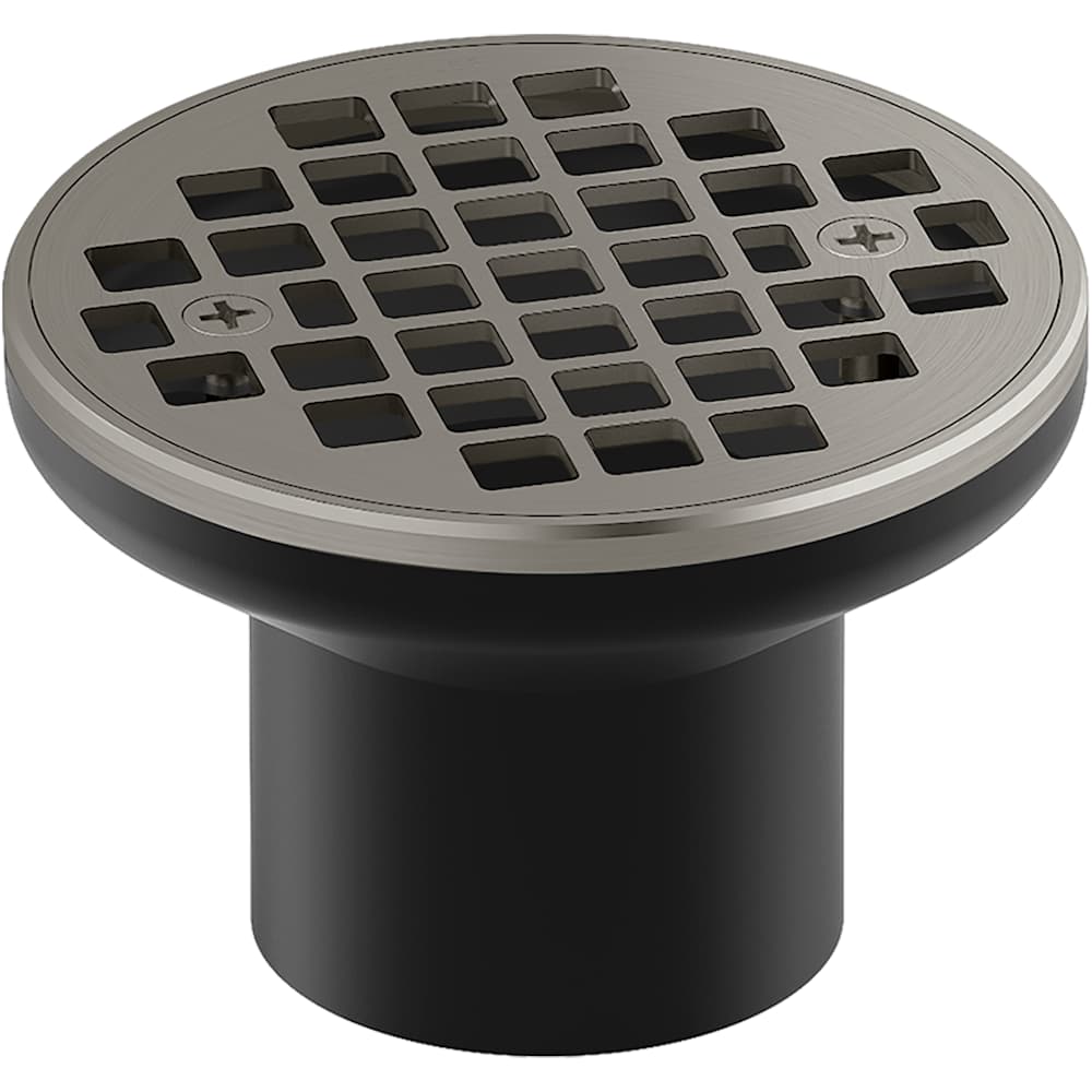 Clearflo Round Brass Tile-in Shower Drain (Drain Body Not Included)