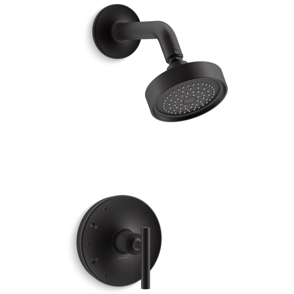 Purist Shower Only Trim Package with 2.5 GPM Single Function Shower Head with MasterClean and Rite-Temp Technologies