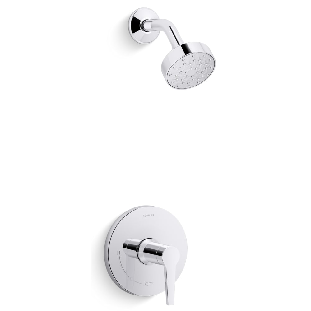 Pitch Shower Only Trim Package with 1.75 GPM Single Function Shower Head