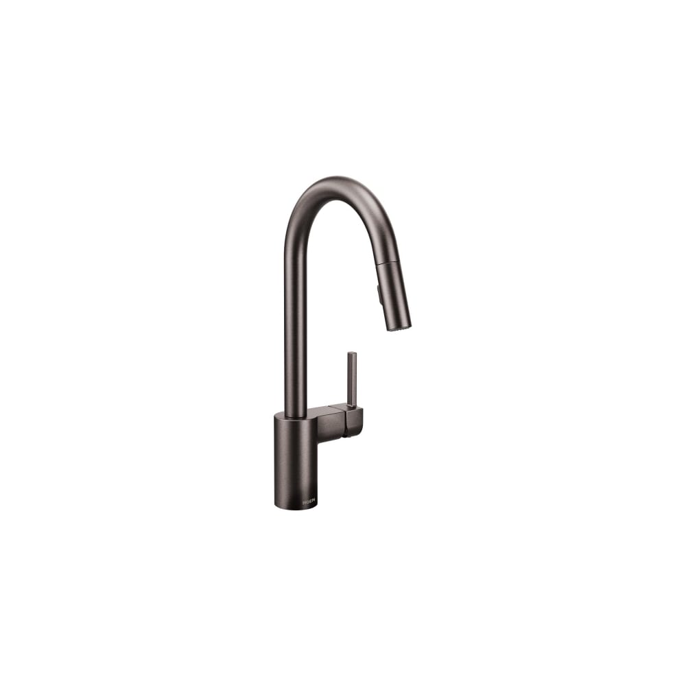 Moen Align Pull-Down Spray Kitchen Faucet Black Stainless Steel