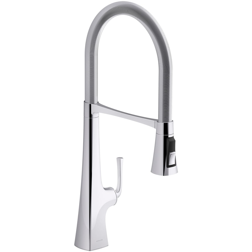 Graze 1.5 GPM Single Hole Pre-Rinse Pull Down Kitchen Faucet