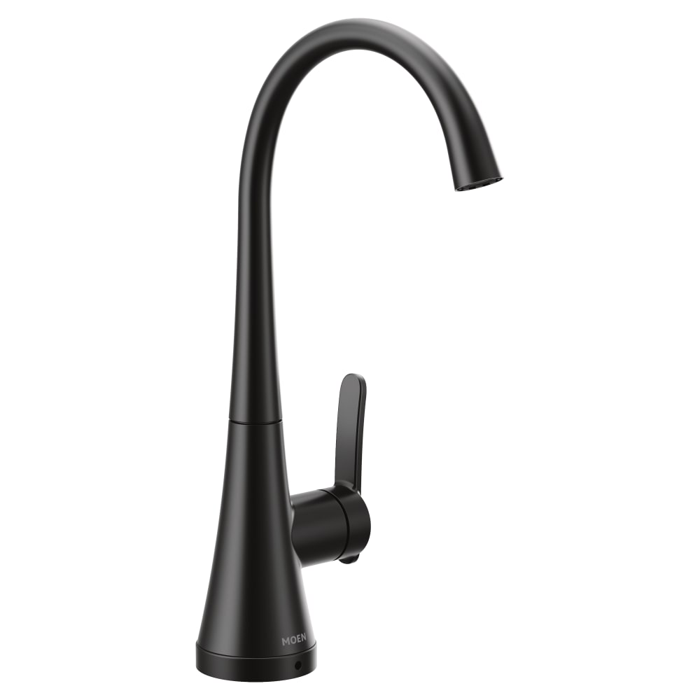 Moen Cia 1.5 GPM Single Hole Bar Faucet Matte Black