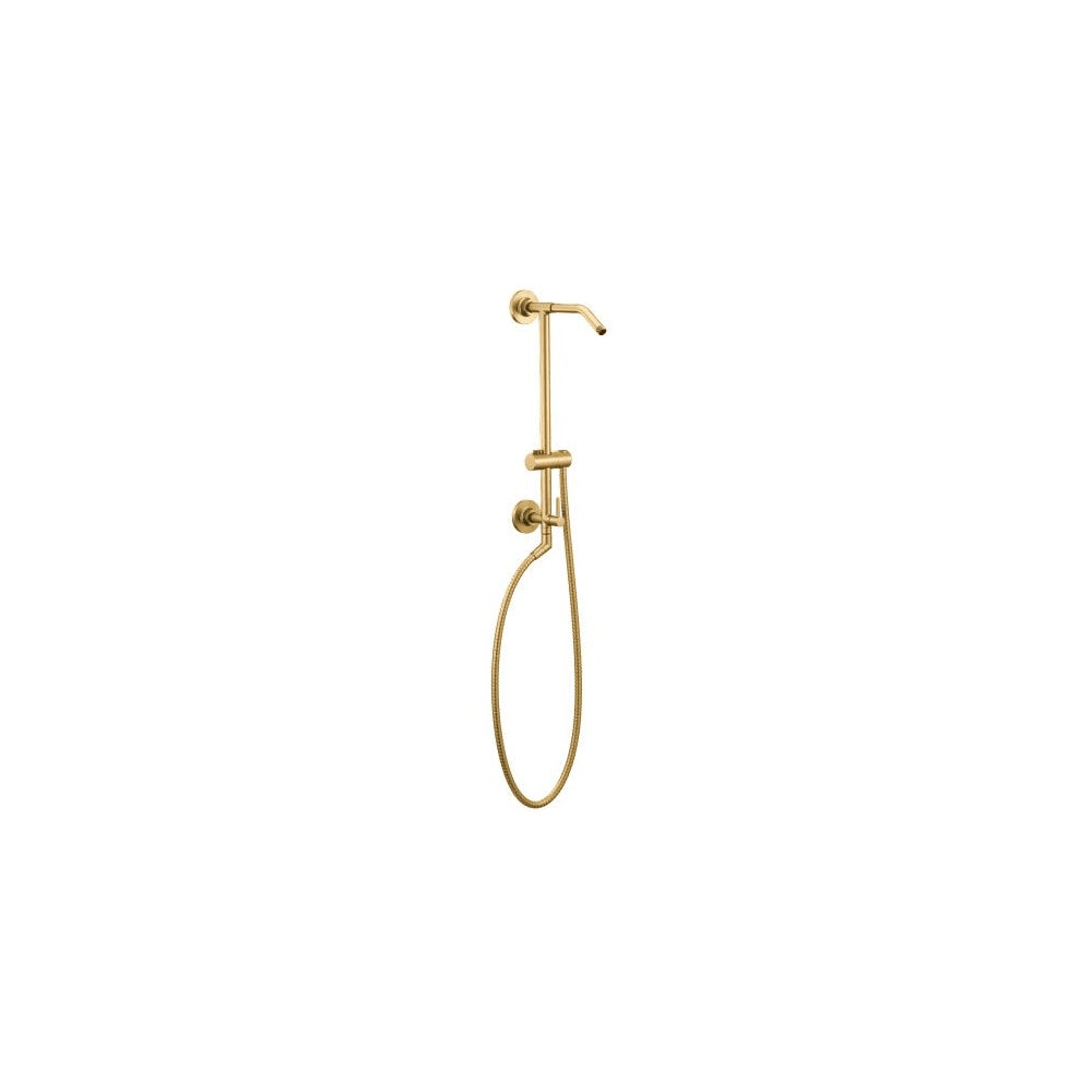 Moen Deck Mounted Modern Soap Dispenser with 18 oz Capacity Brushed Gold