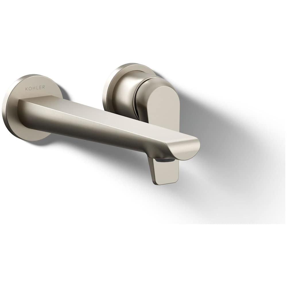 Avid 1.2 GPM Wall Mounted Mini-Widespread Bathroom Faucet