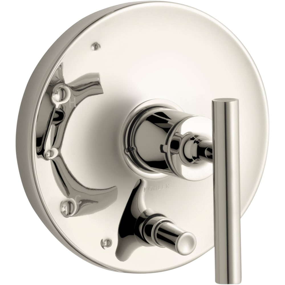 Purist Two Function Pressure Balanced Valve Trim Only with Single Lever Handle and Integrated Diverter - Less Rough In