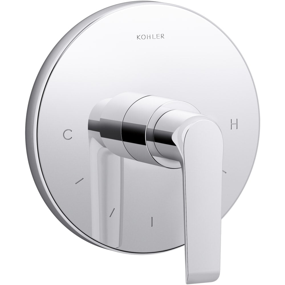 Avid Thermostatic Valve Trim Only with Single Lever Handle - Less Rough In