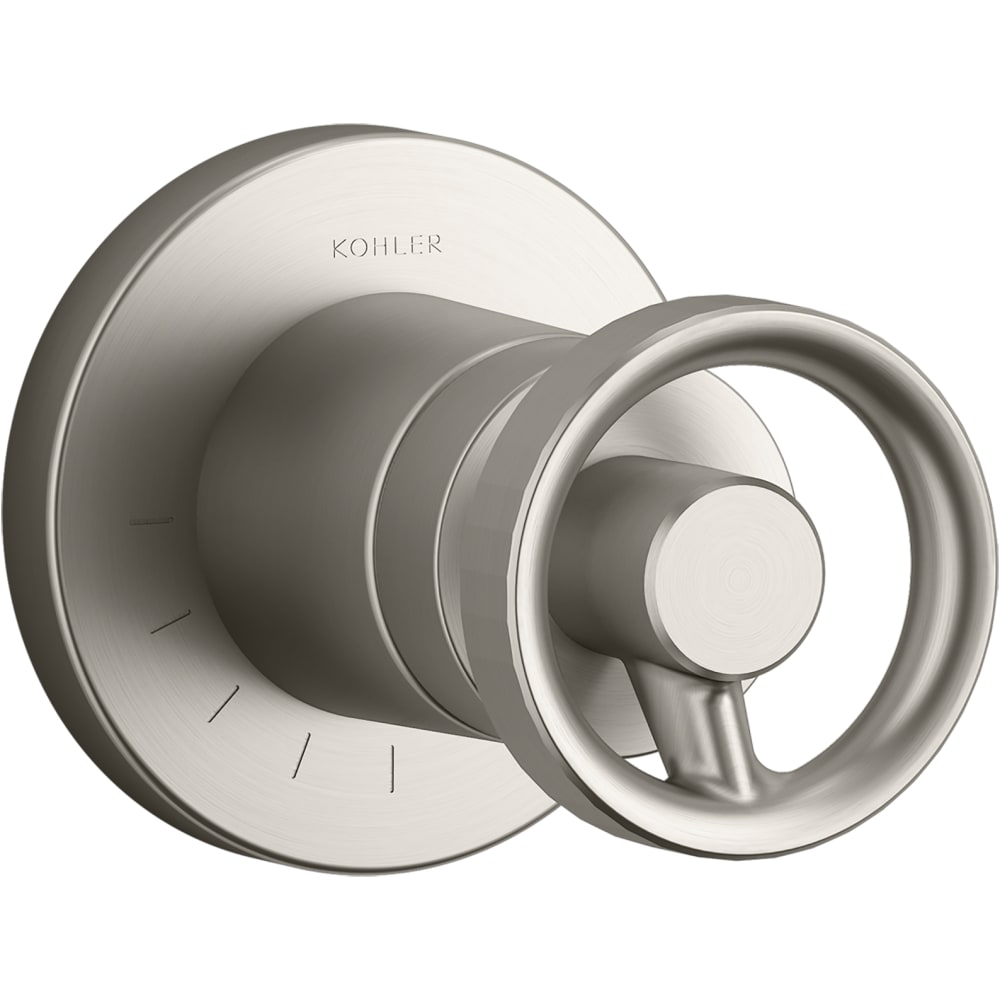 Components Single Function Volume Control Valve Trim Only with Single Knob Handle- Less Rough In
