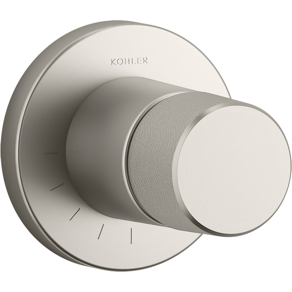 Components Single Function Volume Control Valve Trim Only with Single Knob Handle- Less Rough In