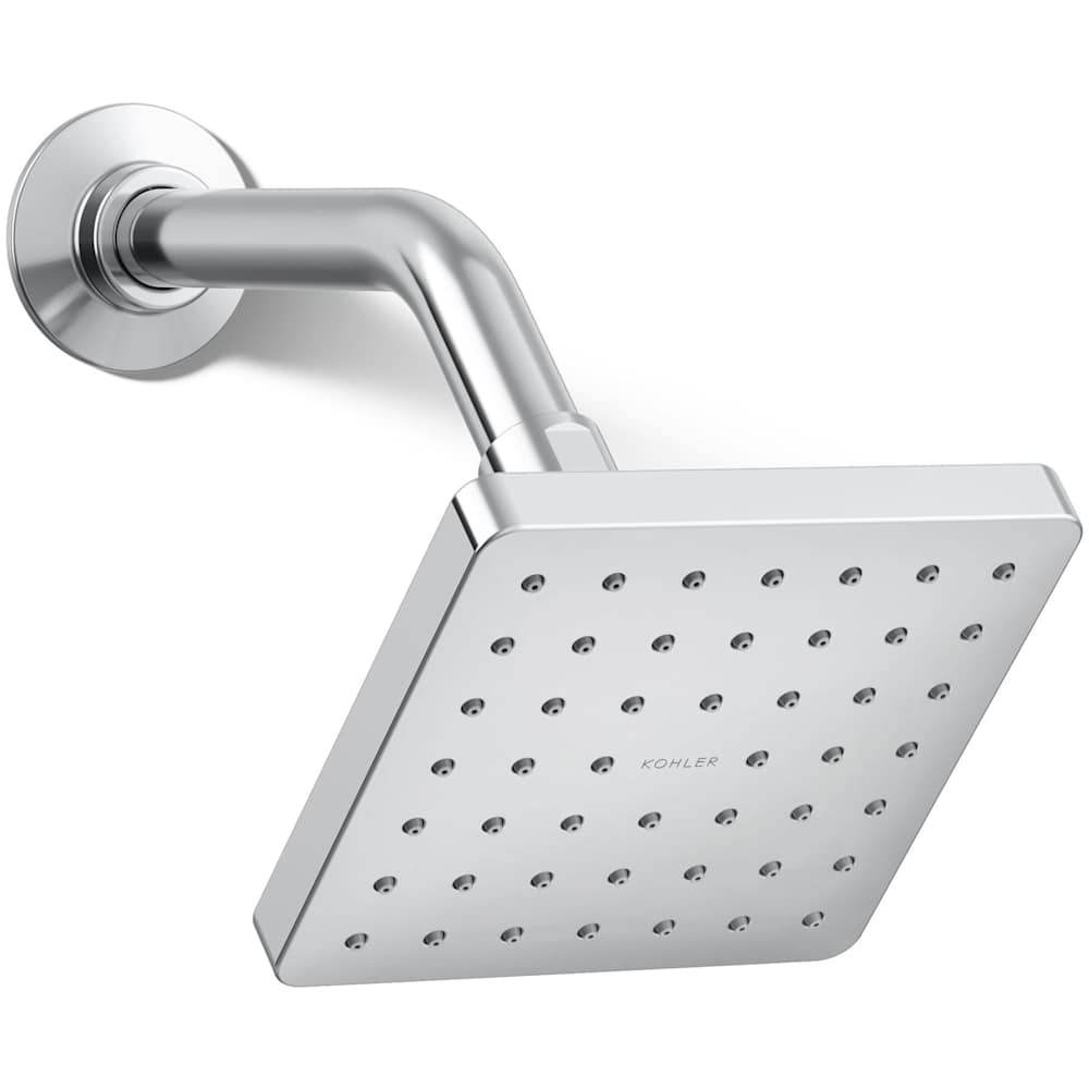 Parallel 2.5 GPM Single Function Shower Head With Katalyst Air-Induction Spray Technology