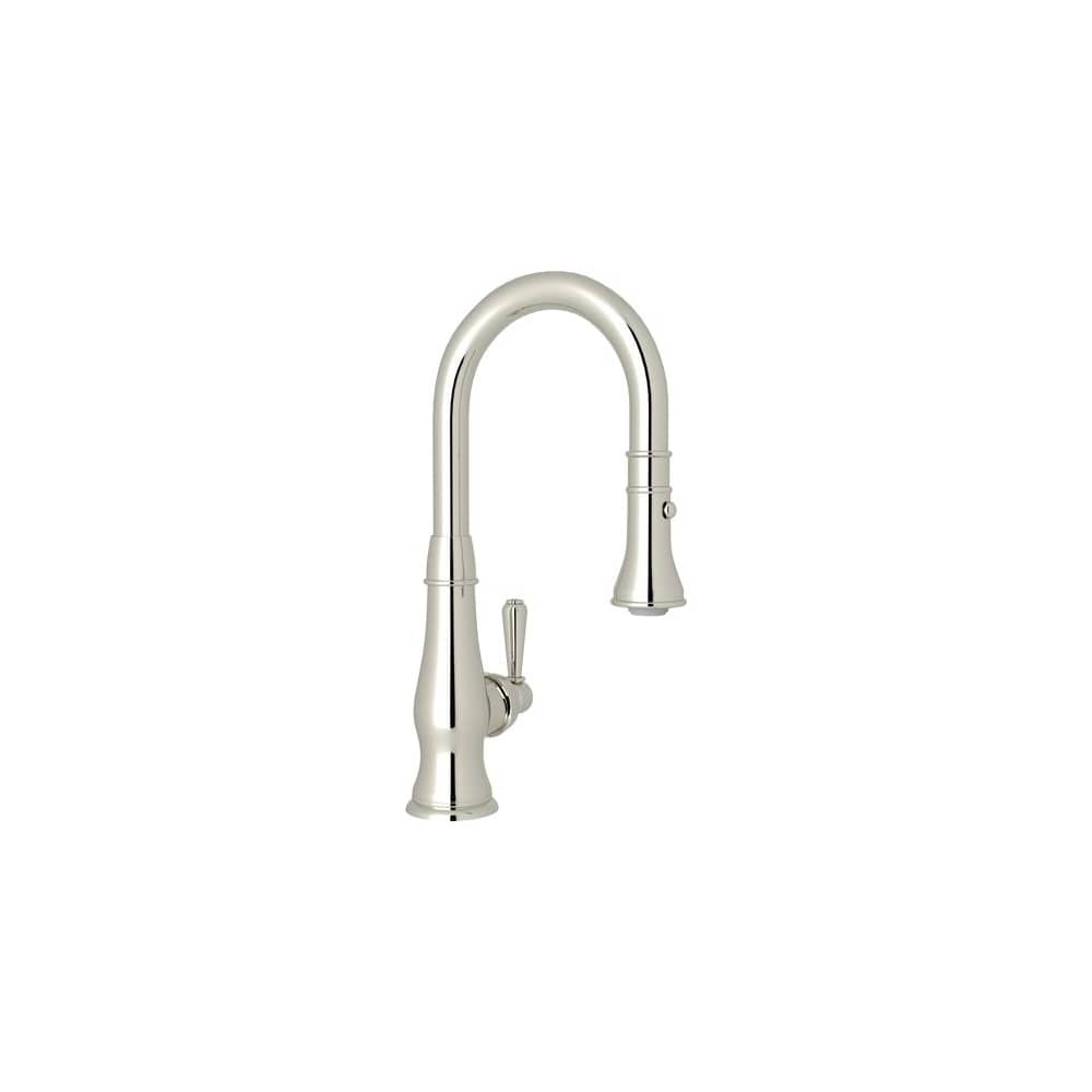 Patrizia 1.8 GPM Single Hole Pull Down Bar Faucet