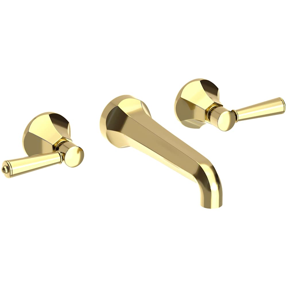 Metropole 1.2 GPM Wall Mounted Widespread Bathroom Faucet with Lever Handle