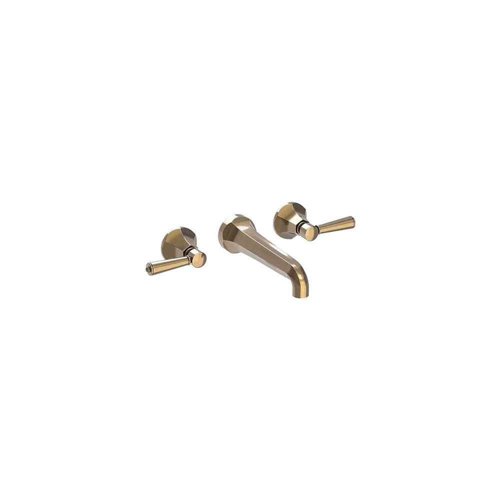 Metropole 1.2 GPM Wall Mounted Widespread Bathroom Faucet with Lever Handle