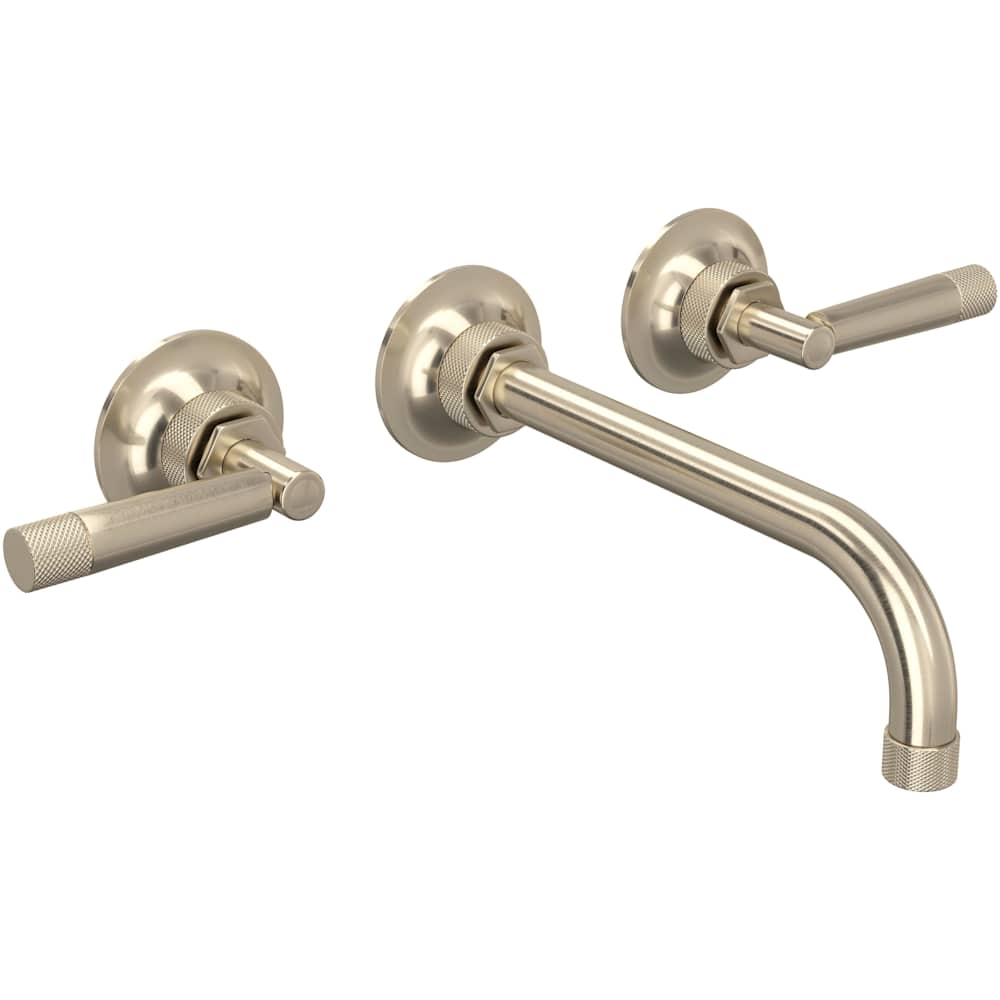Graceline 1.2 GPM Wall Mounted Widespread Bathroom Faucet