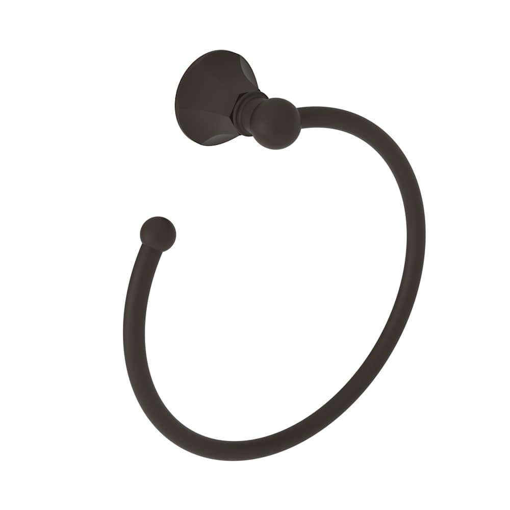 Metropole 2-5/16" Wall Mounted Towel Ring With Installation Hardware Included