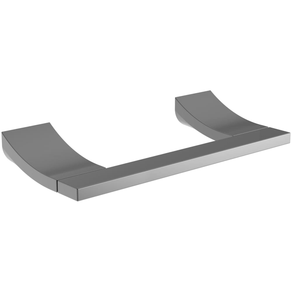 8-1/8" Double Post Toilet Paper Holder from the Secant Collection