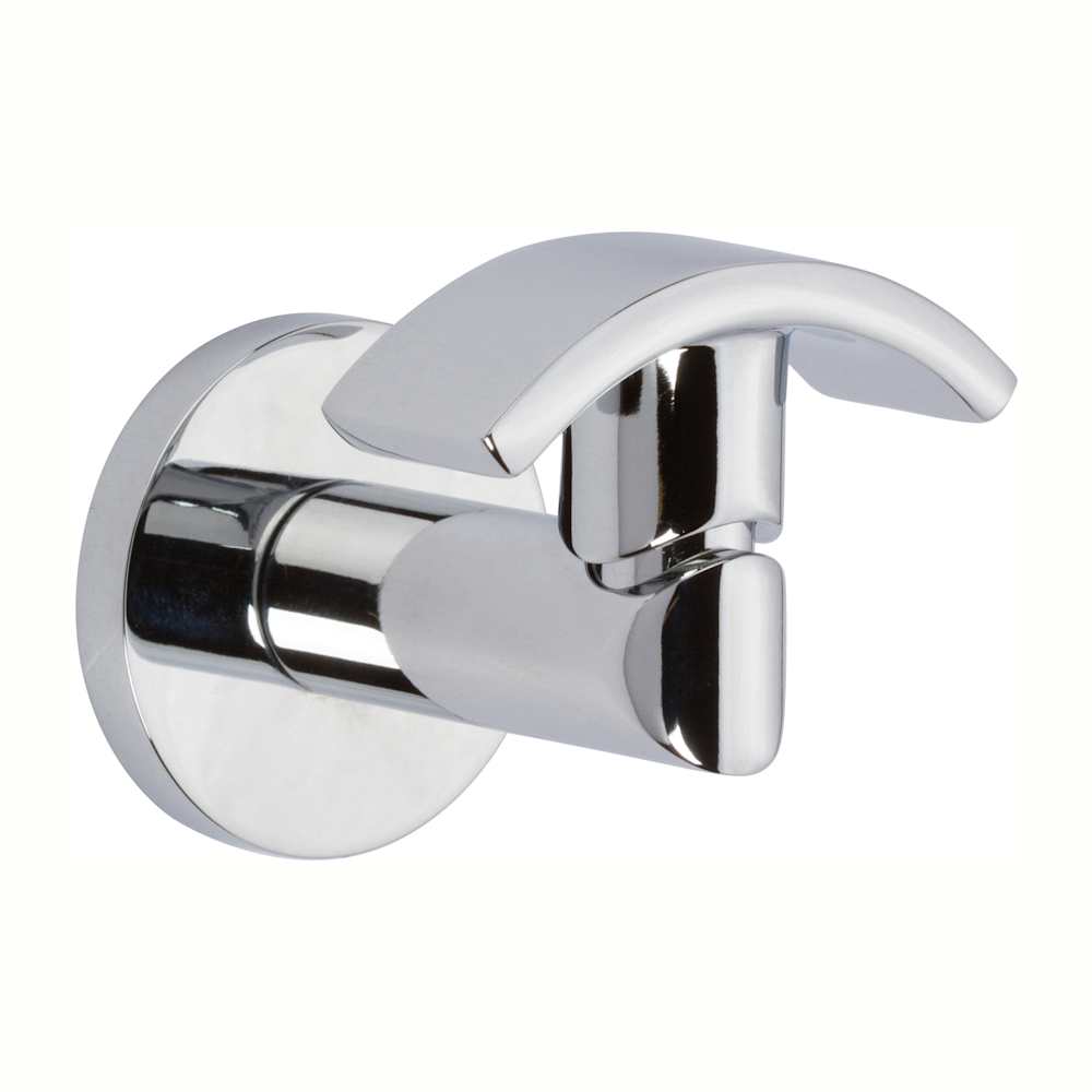 East Linear Robe Hook With Secure Mounting Assembly And Installation Hardware Included