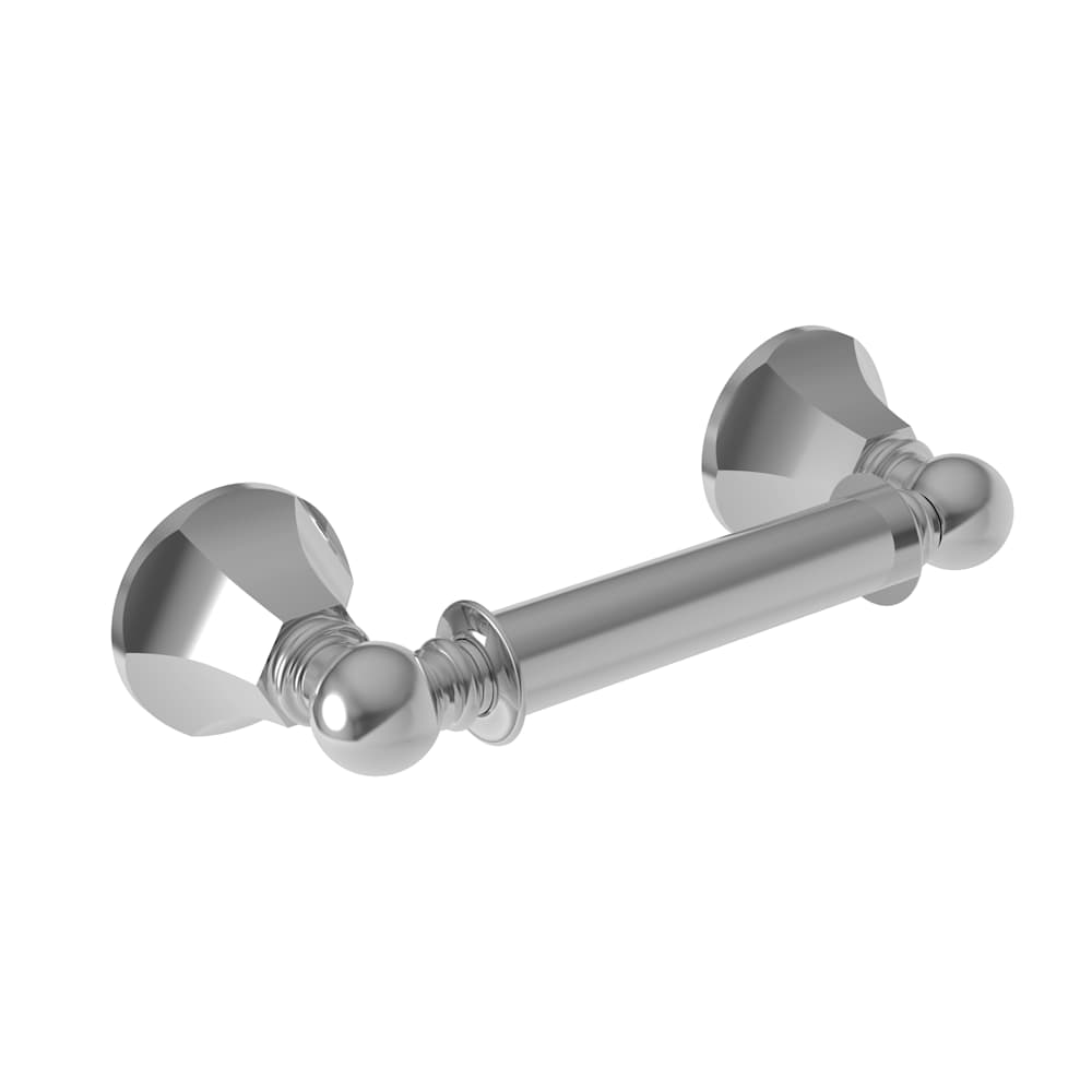 Metropole Wall Mounted Toilet Paper Holder With Concealed Screws And Secure Mounting Assembly