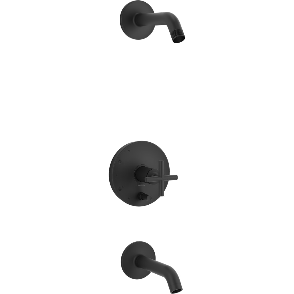 Purist Tub and Shower Trim Package with Rite-Temp Technology