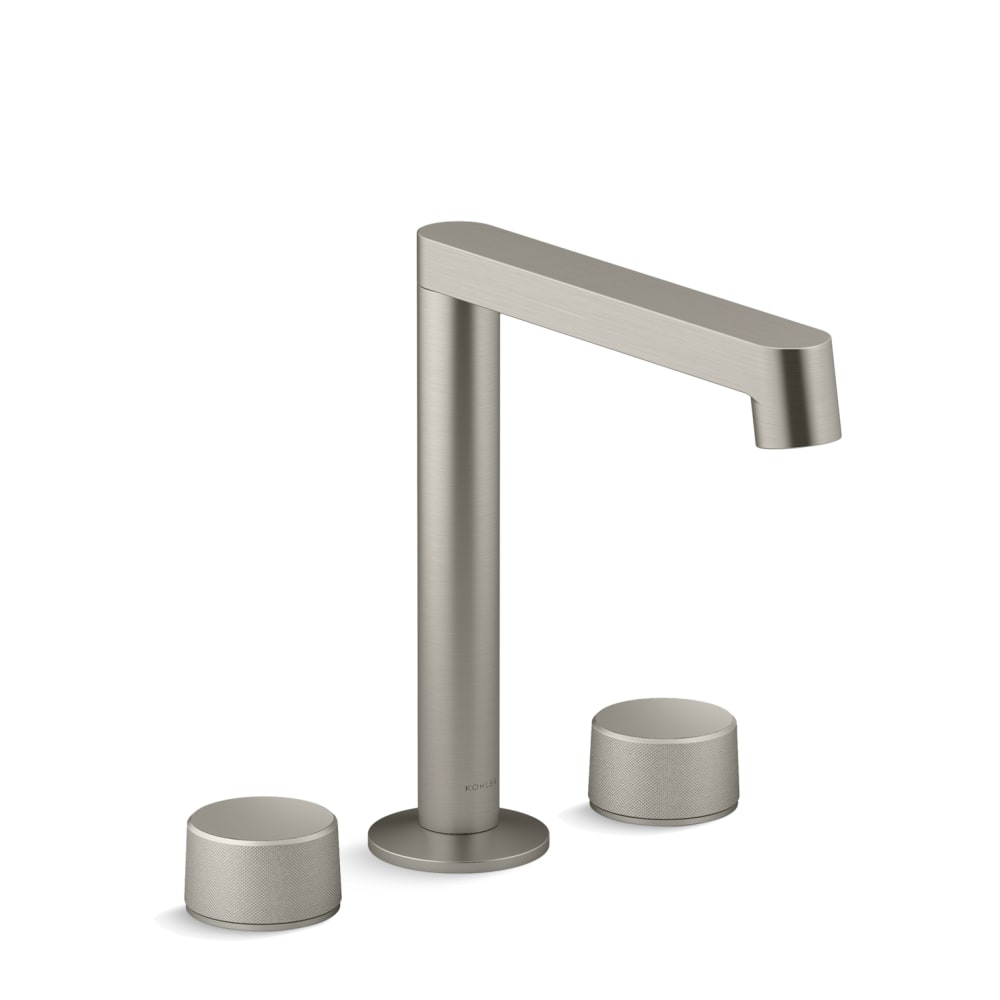 Components 1.2 GPM Widespread Row Spout Bathroom Faucet with Oyl Handles, UltraGlide Technology and Pop-Up Drain Assembly
