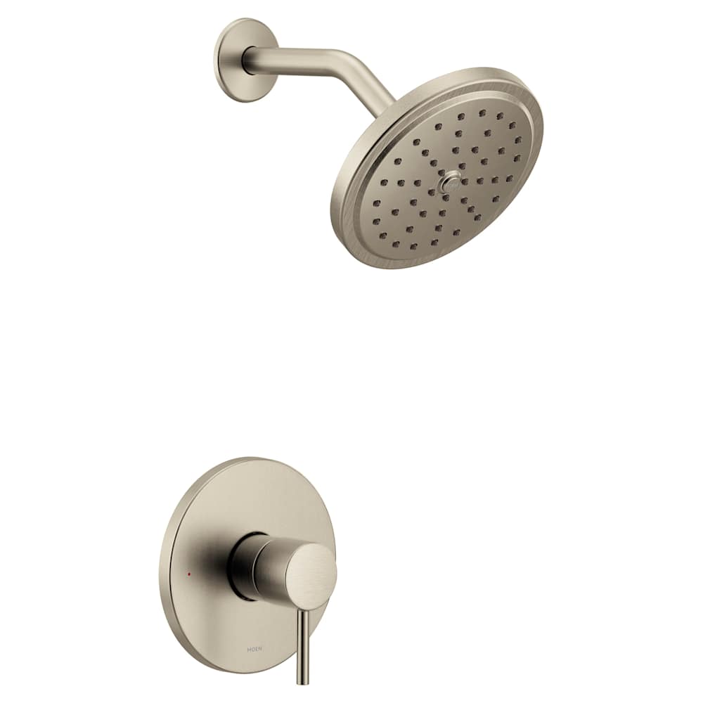 Moen Voss Single Handle Posi-Temp Pressure Balanced Shower Trim with Shower Head - Less Valve Chrome